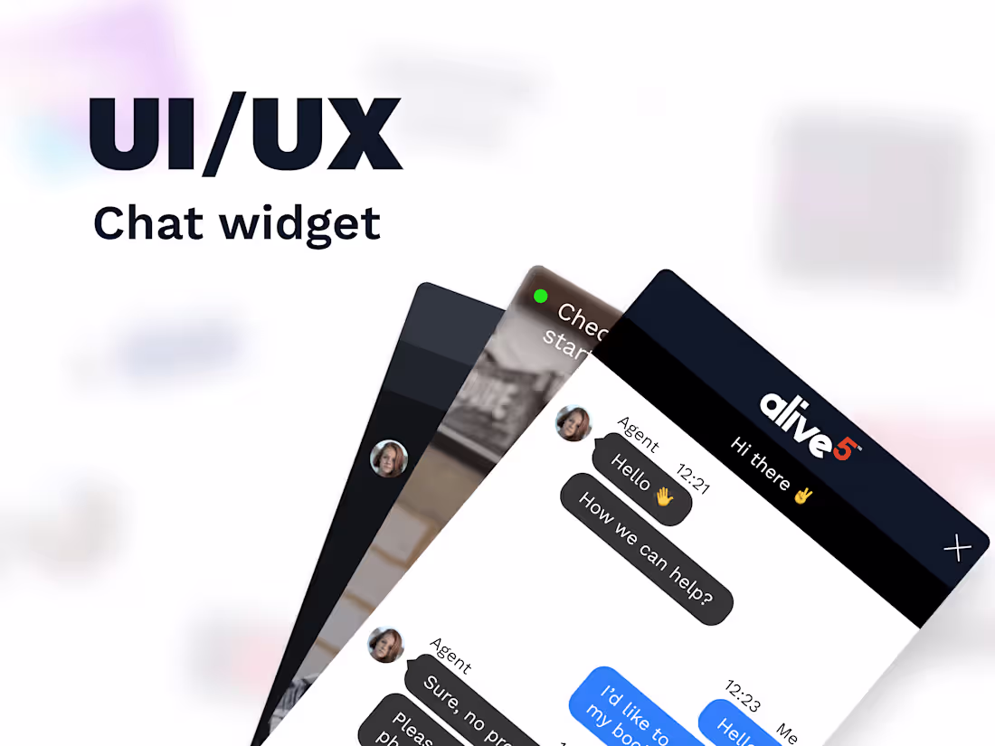 Cover image for Chat widget design