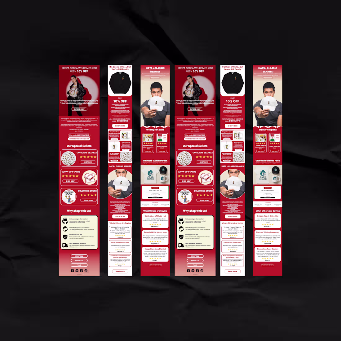 Cover image for Klaviyo email dsign for Scopa