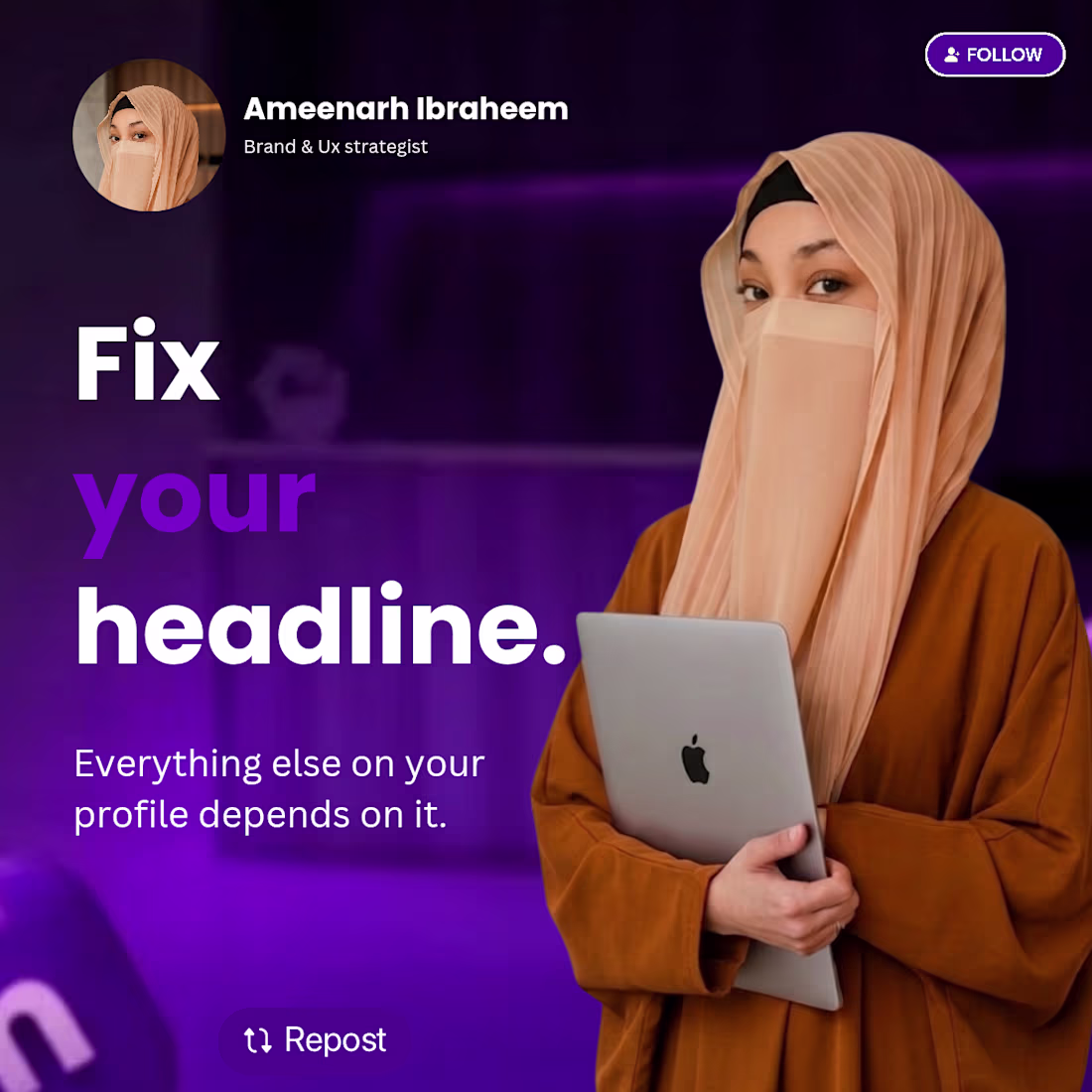 Cover image for Visual design: LinkedIn post visual