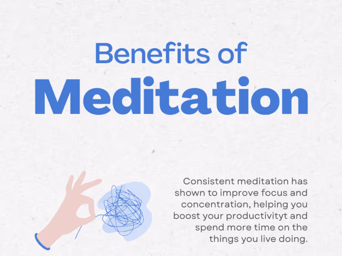 Cover image for Benefits of Meditation