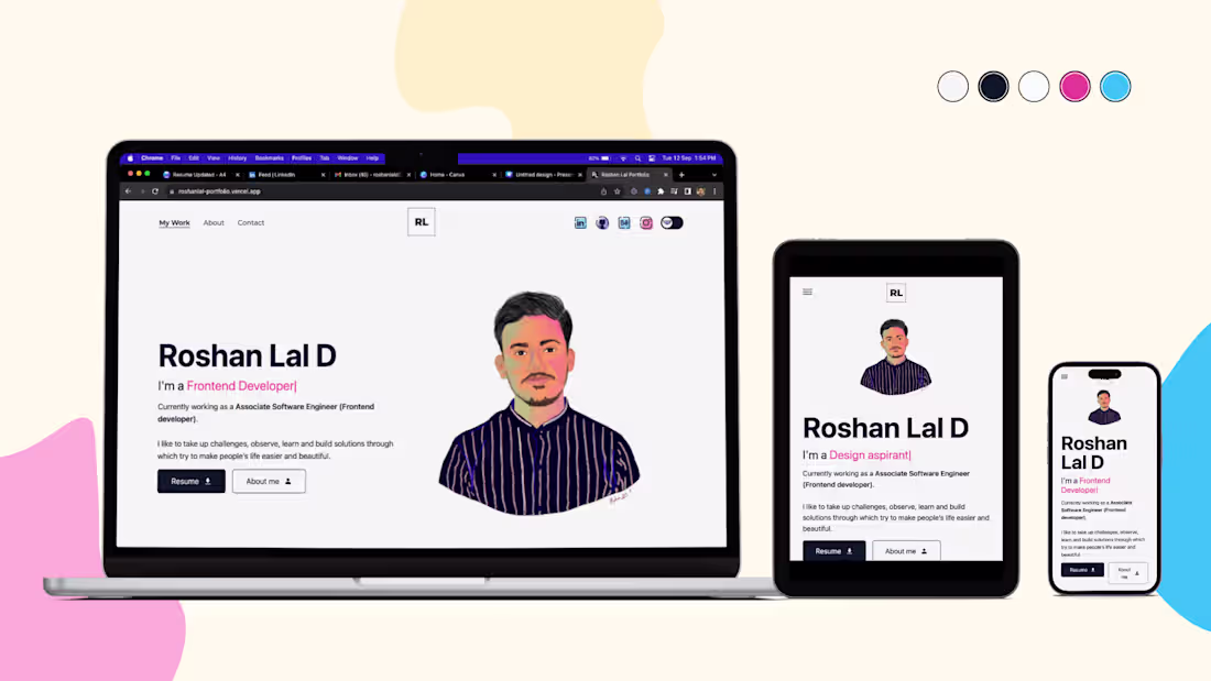 Cover image for Portfolio Project