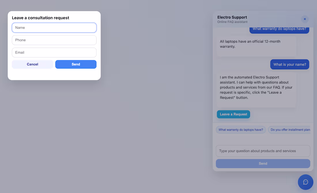 Cover image for Custom AI RAG Chatbot for Business
