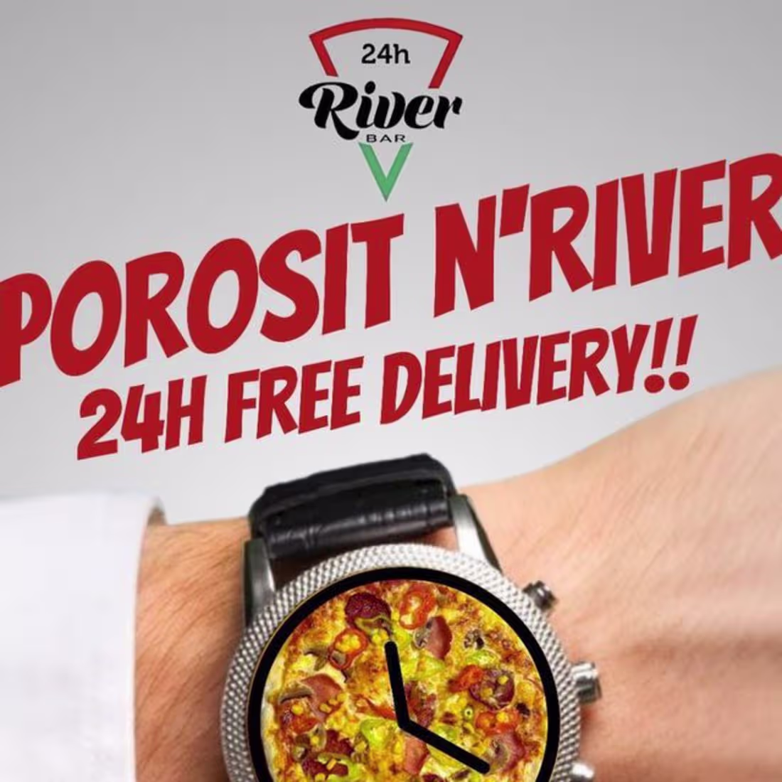 Cover image for River Bar on Instagram: “Open 24H‼️‼️ ☎️+383 44 722 228
🚗Deliv…