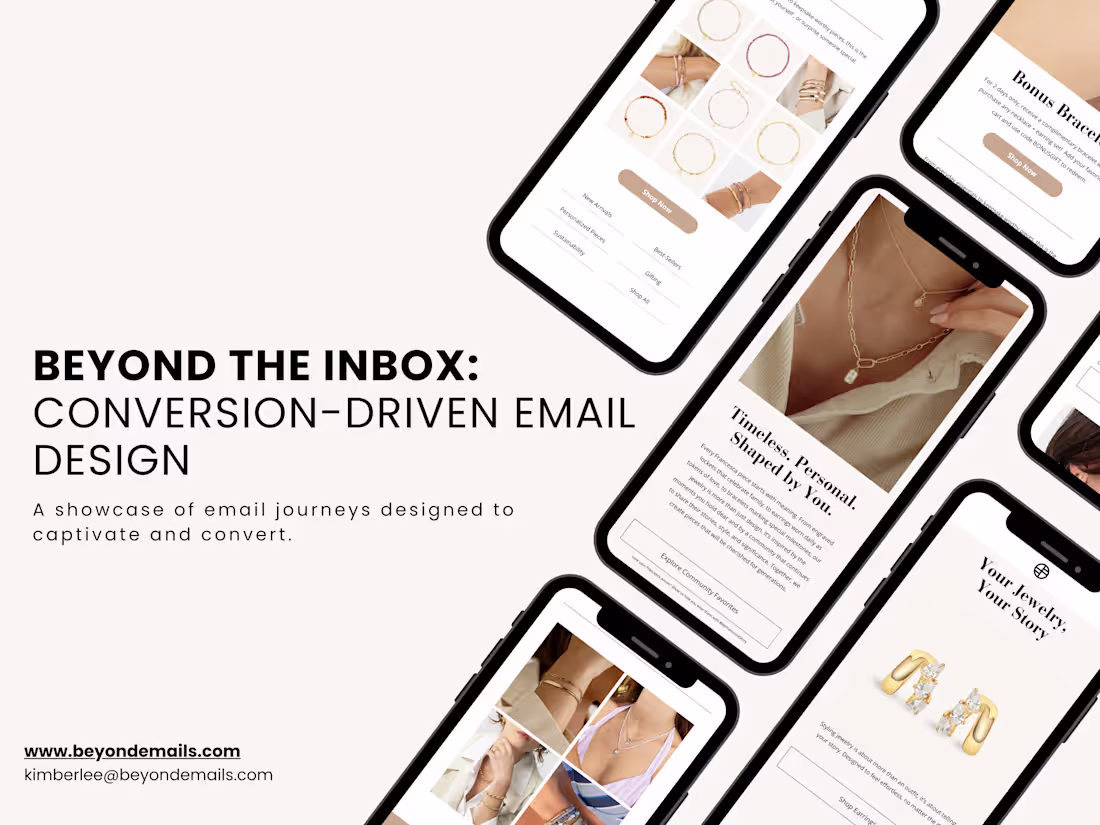 Cover image for Beyond the Inbox: Conversion-Driven Email Design