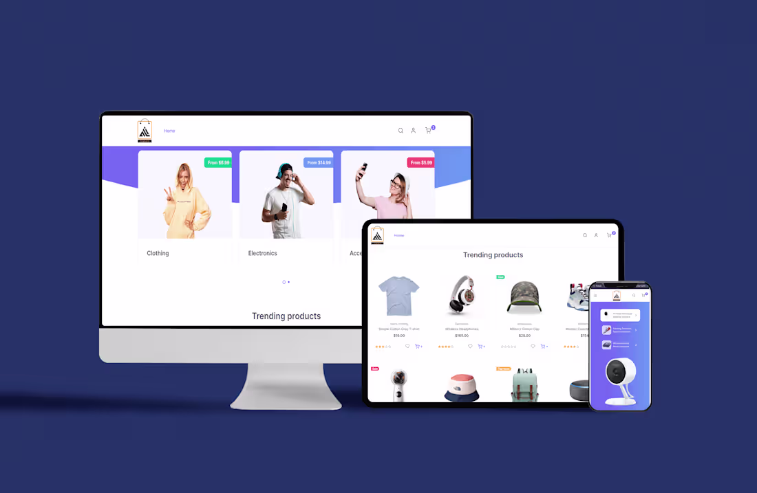 Cover image for AliTraders: A Shopify E-Commerce Website with Stunning UI Design
