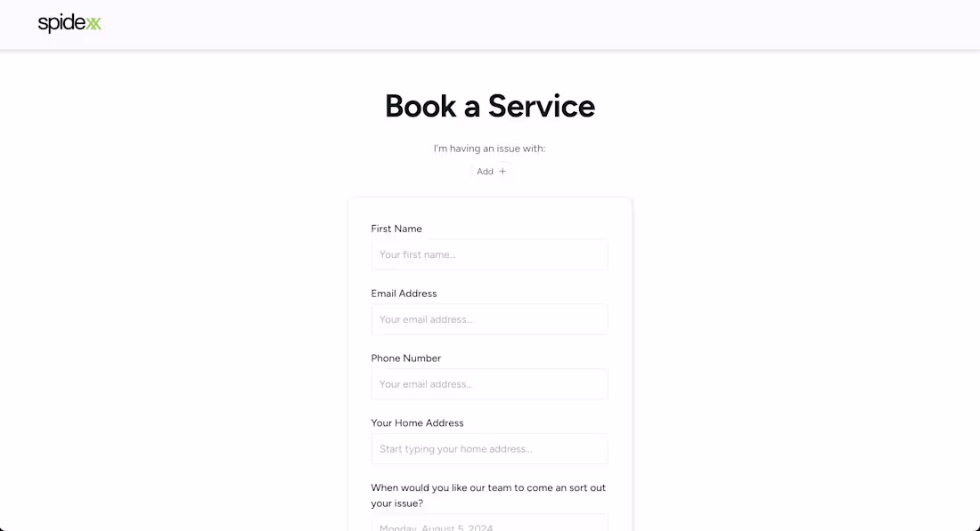 Cover image for Instant Booking and Payment System for a Pest Control Company