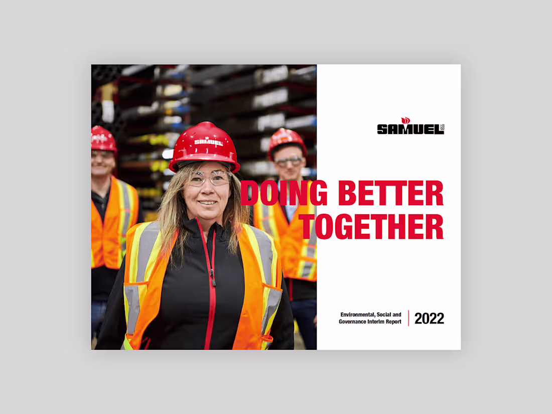 Cover image for Environmental, Social and Governance Report