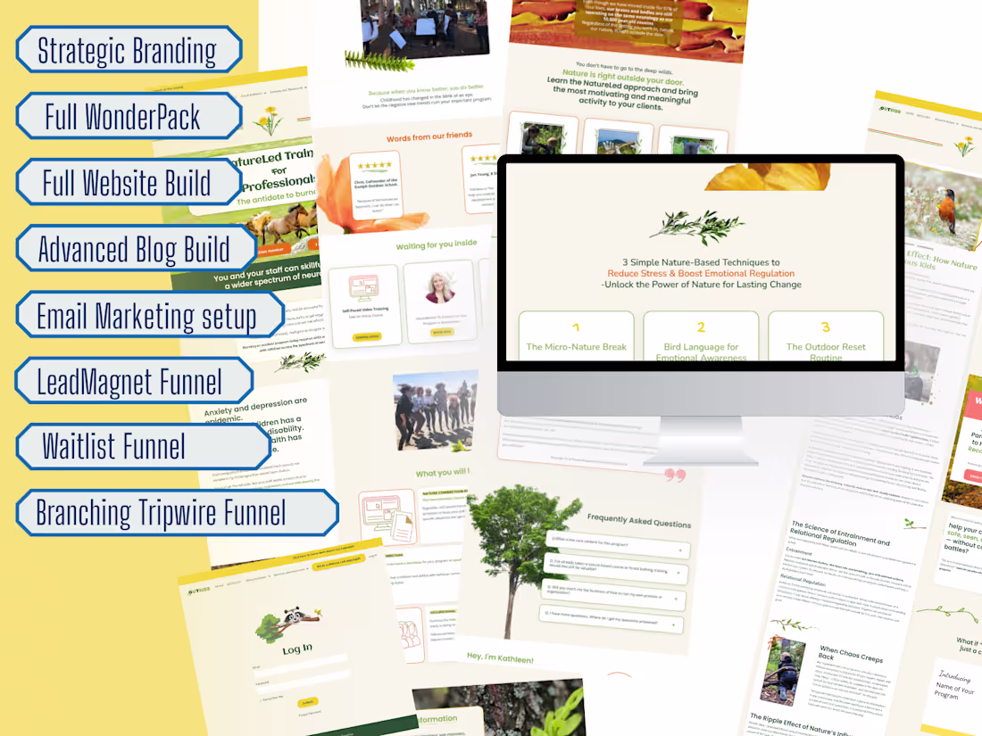 Cover image for RX Outside / Branding & Full Website & Tripwire Funnel Build