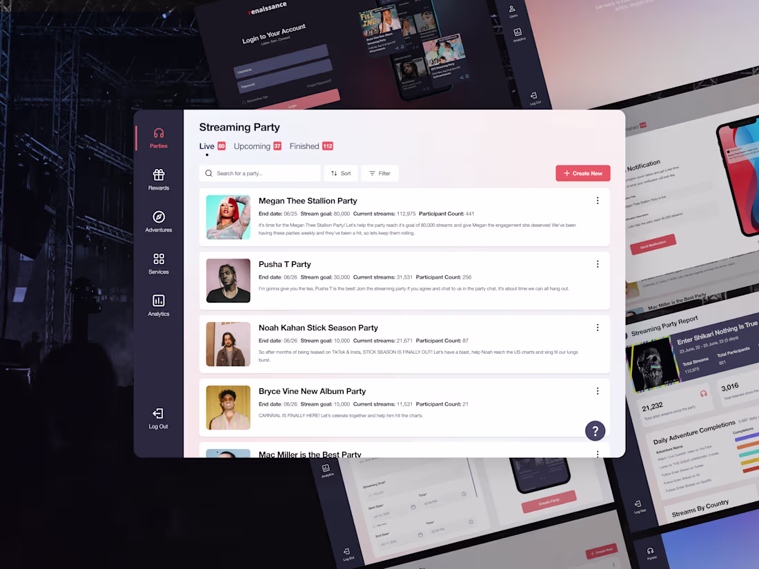 Cover image for Renaissance Dashboard Redesign
