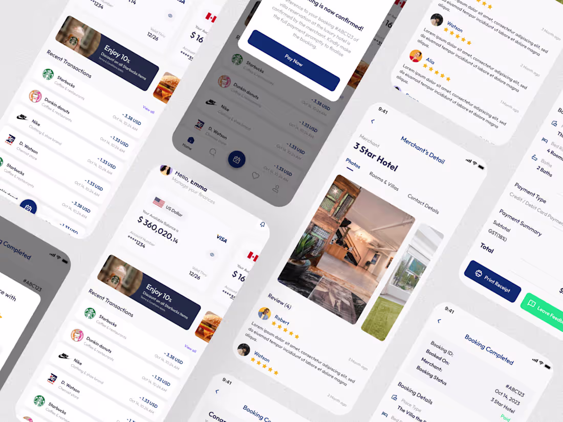 Cover image for I will do UI UX design for mobile apps using figma