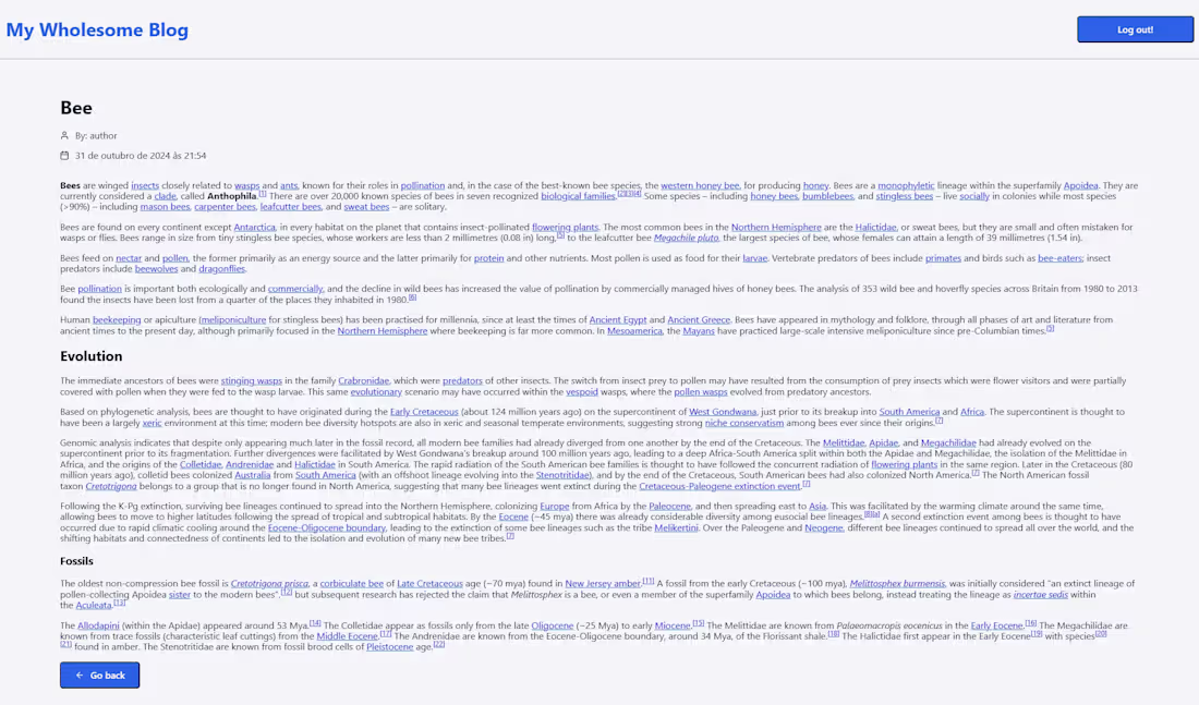 Cover image for Full-Stack Blog
