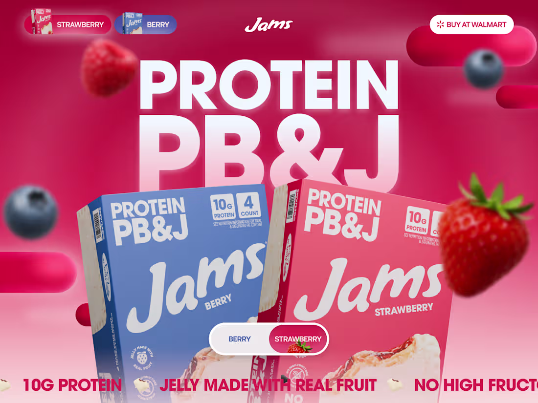 Cover image for JAMS Website Design, Development, 3D