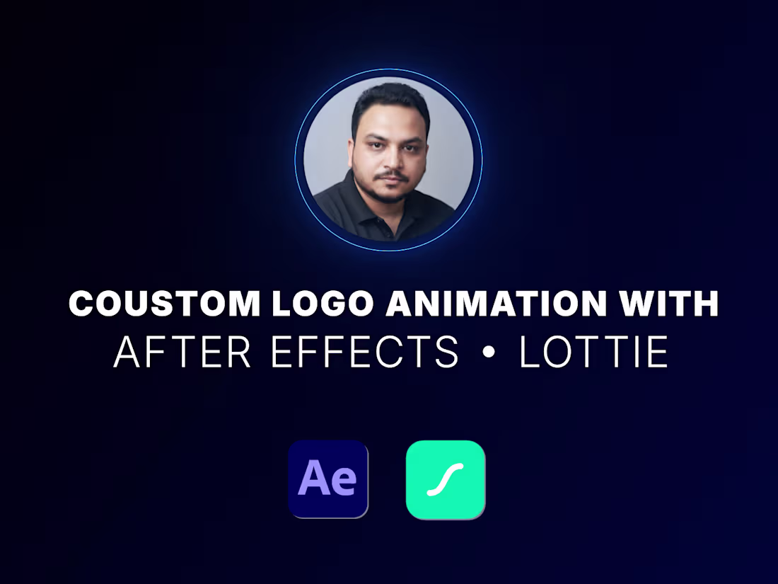 Cover image for After Effects & Lottie Logo Animation