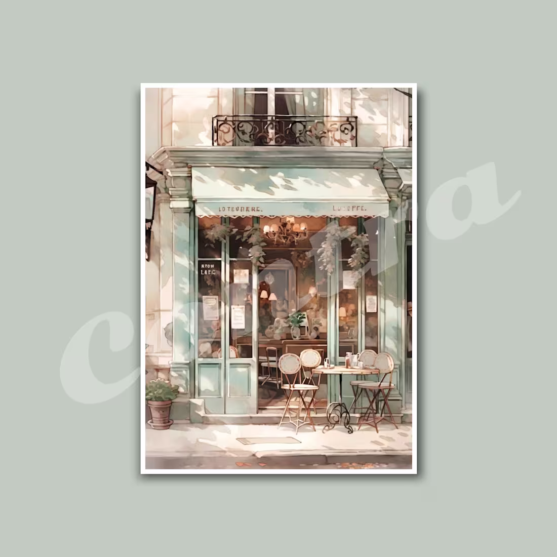 Cover image for AI Art - Watercolor Style Poster