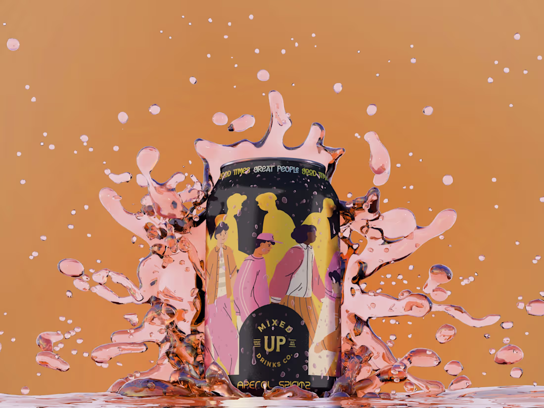 Cover image for Mixed Up Drinks Co. Packaging