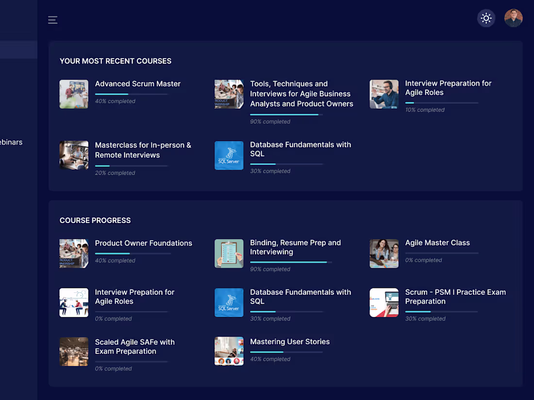 Cover image for Agile Academy