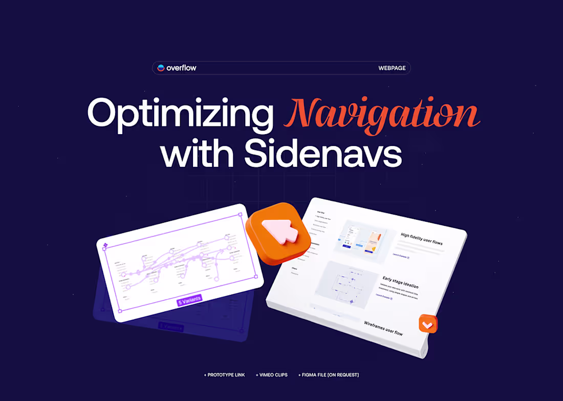 Cover image for Overflow: Optimizing Navigation with Side Navs
