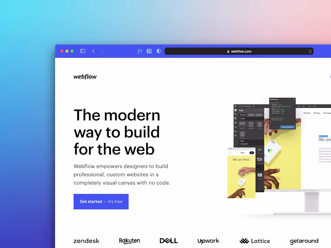 Cover image for Website on Framer or Webflow