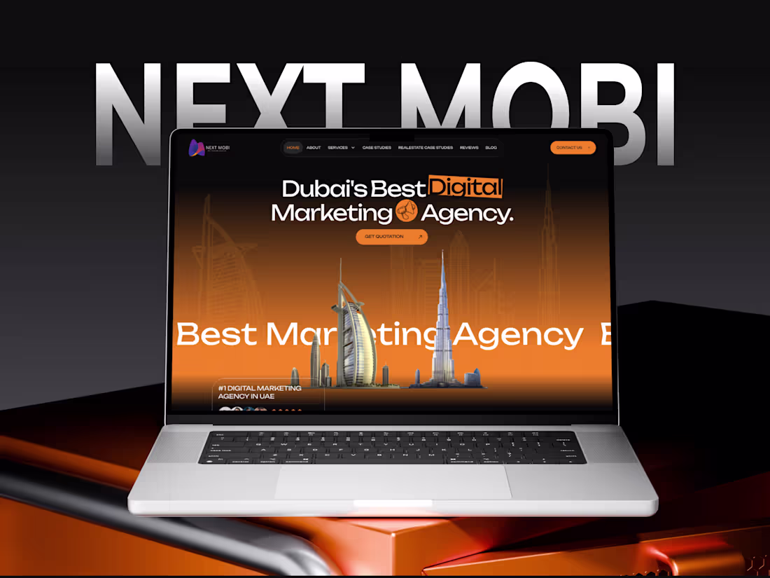 Cover image for NextMobi Website Redesign with Framer