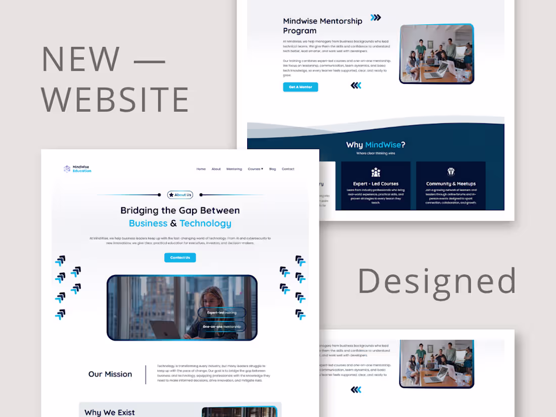 Cover image for Kajabi Website Project