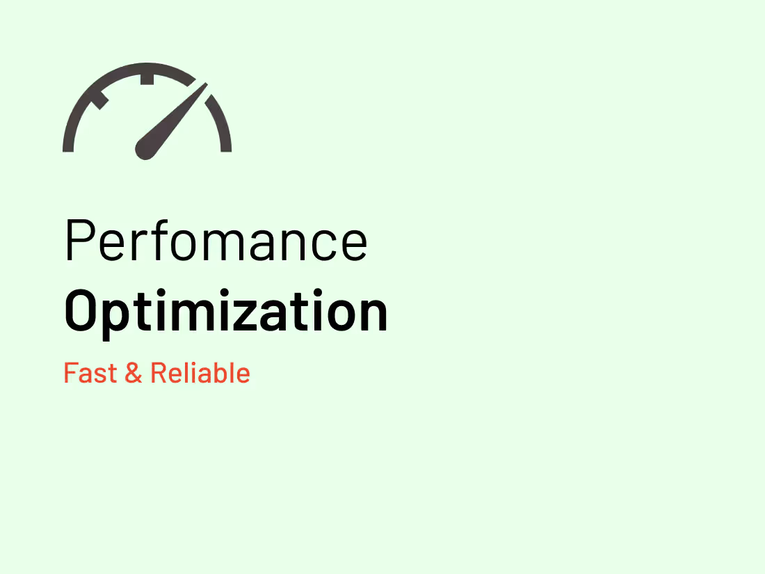Cover image for Performance Optimization