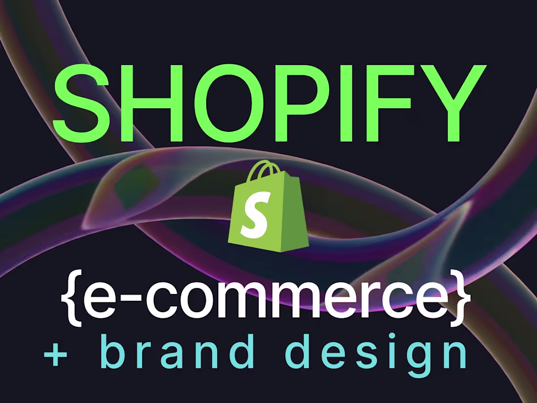 Cover image for Shopify Website and Branding Kit Design