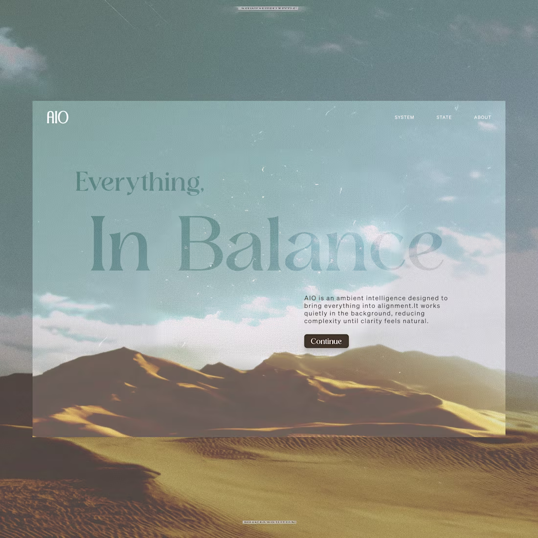 Cover image for This brand exploration for AIO