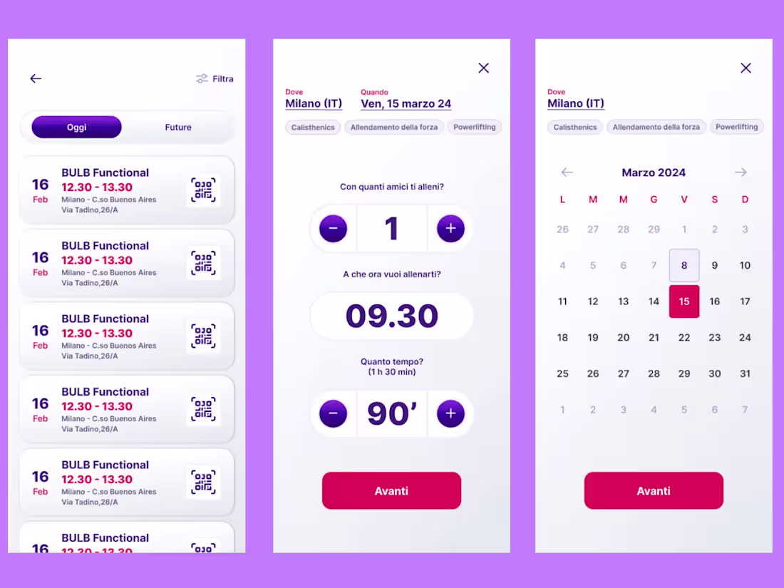 Cover image for Gym Website Mobile UI