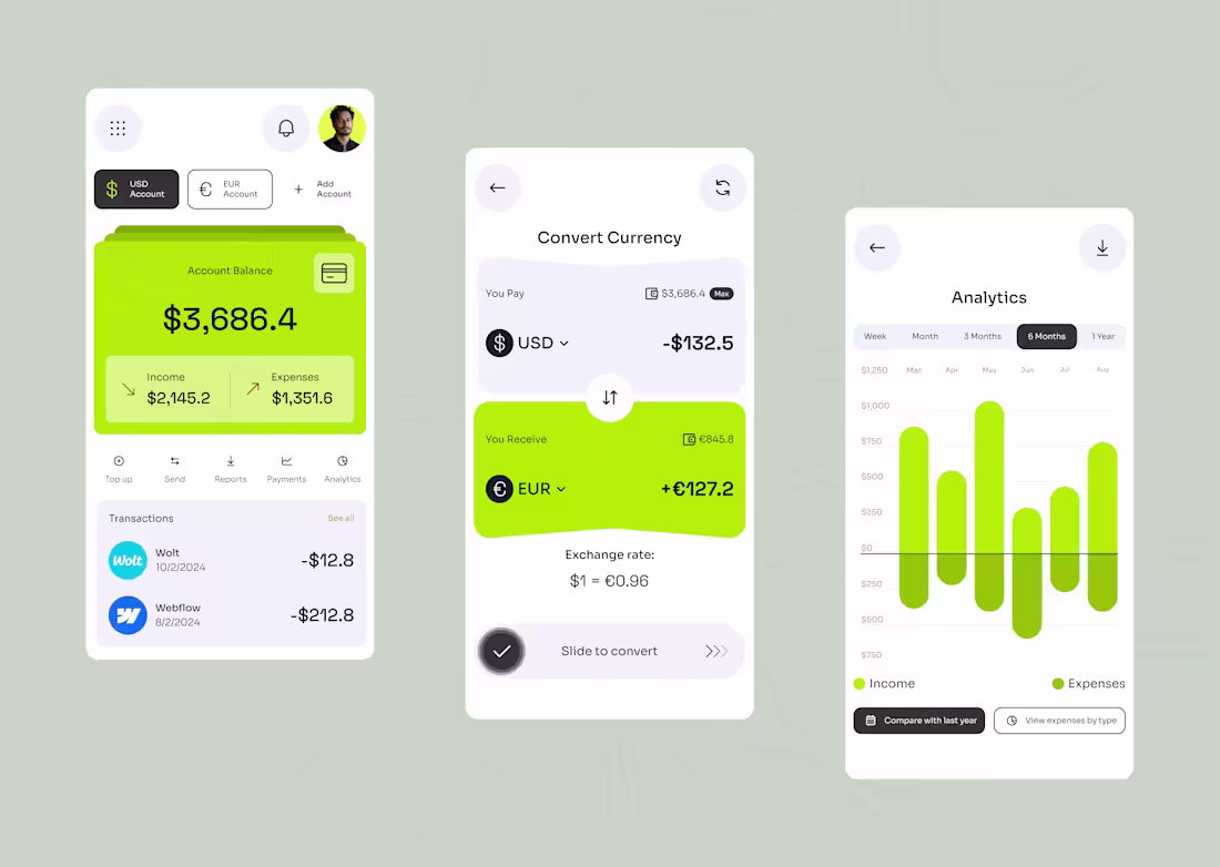 Cover image for UI & Web Design Showcase