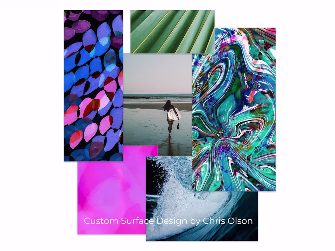 Cover image for Custom Print Illustrations and Surface Patterns