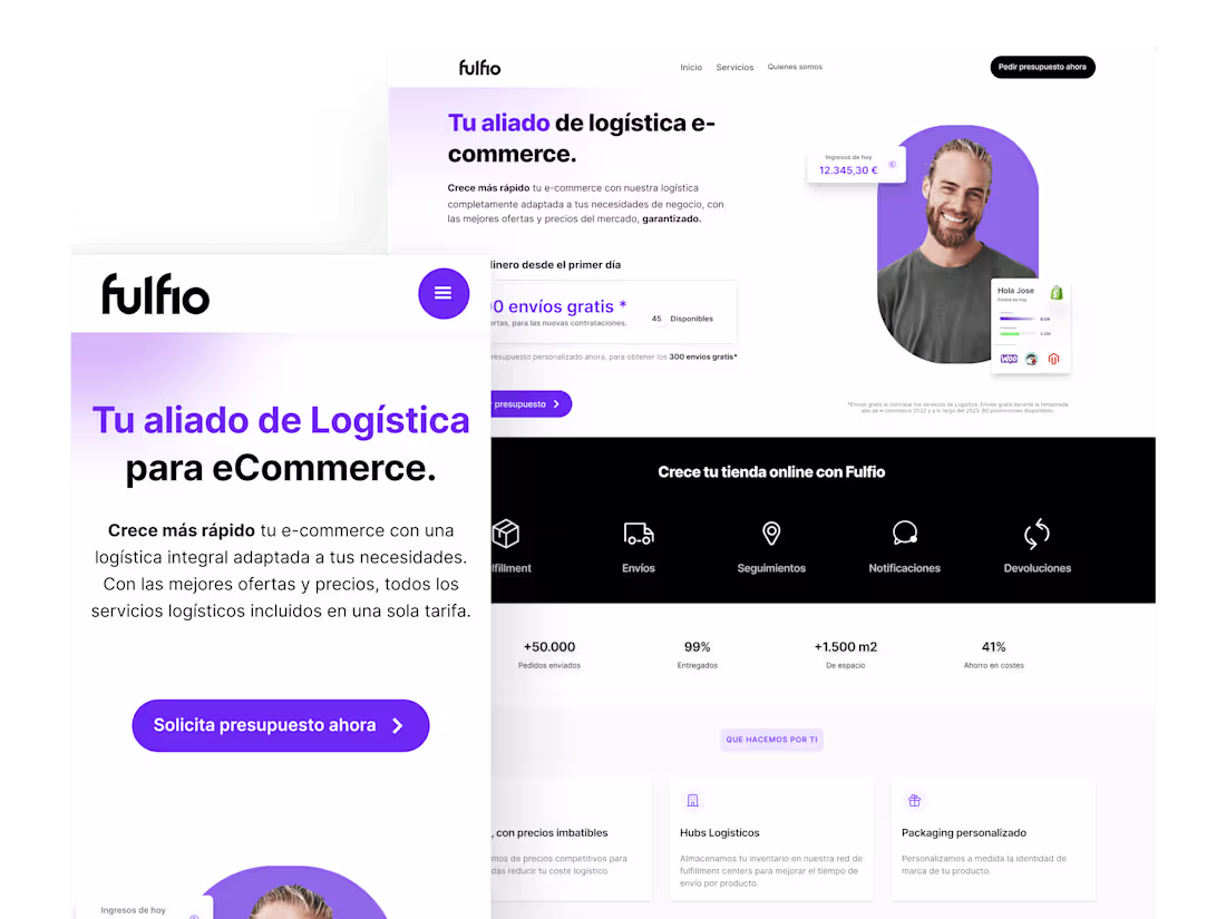 Cover image for Web design - Modern & resposive websites