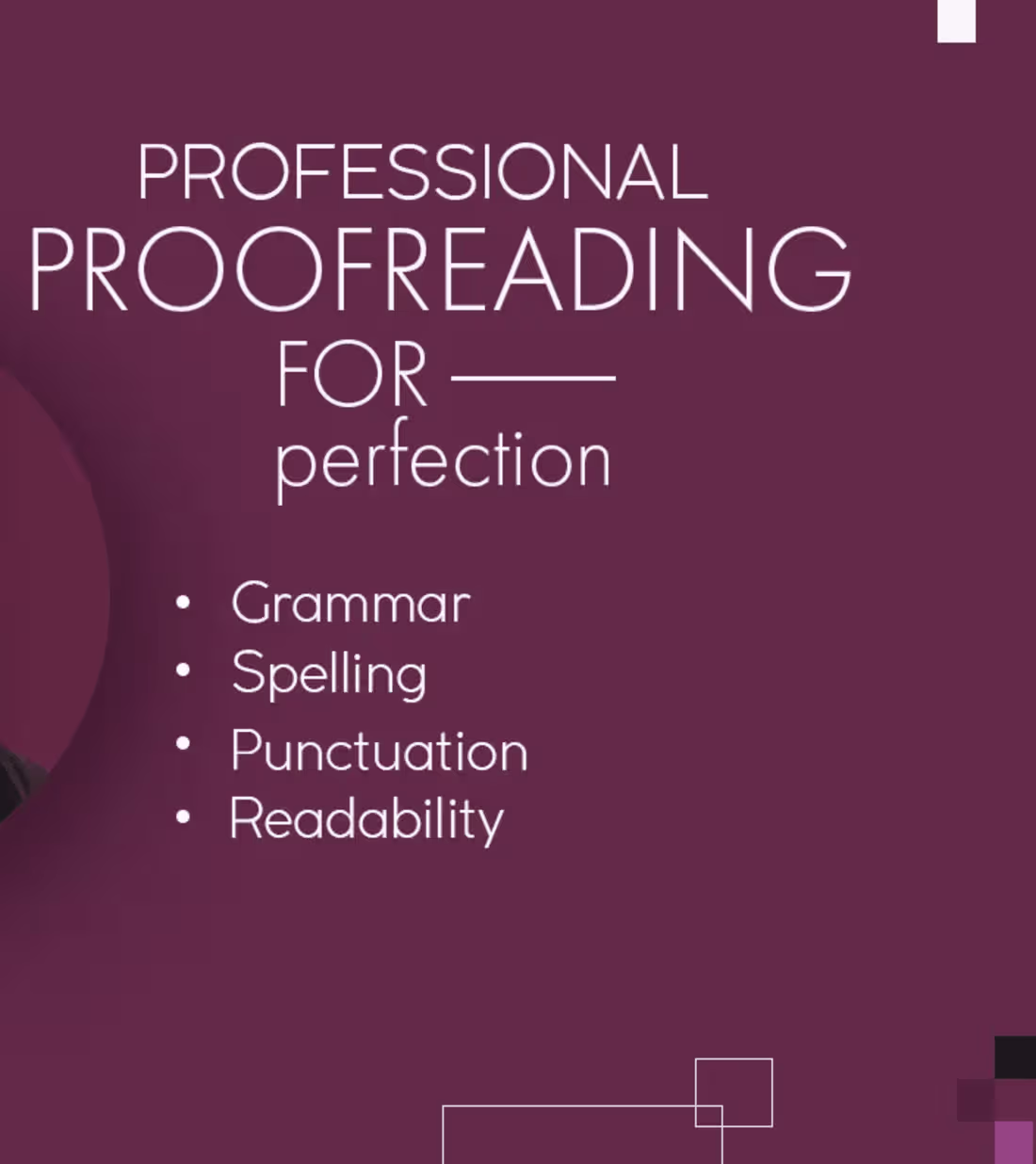 Cover image for Proofreading and editing 5k words for $10.