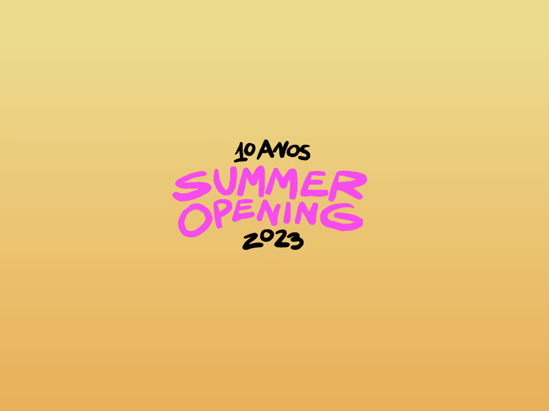 Cover image for Summer Opening 2023