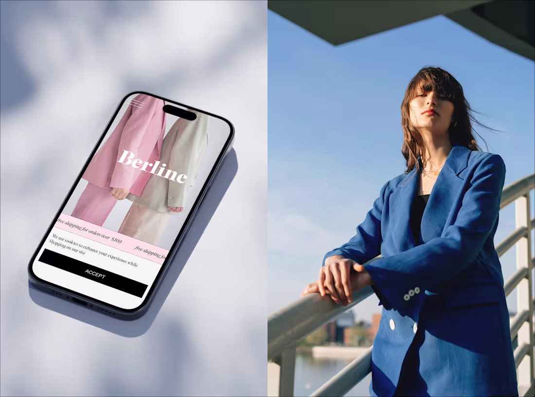 Cover image for Berline — Web design