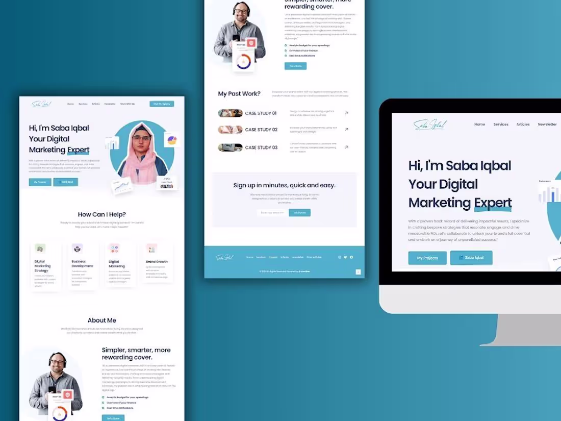 Cover image for Profile Website Design
