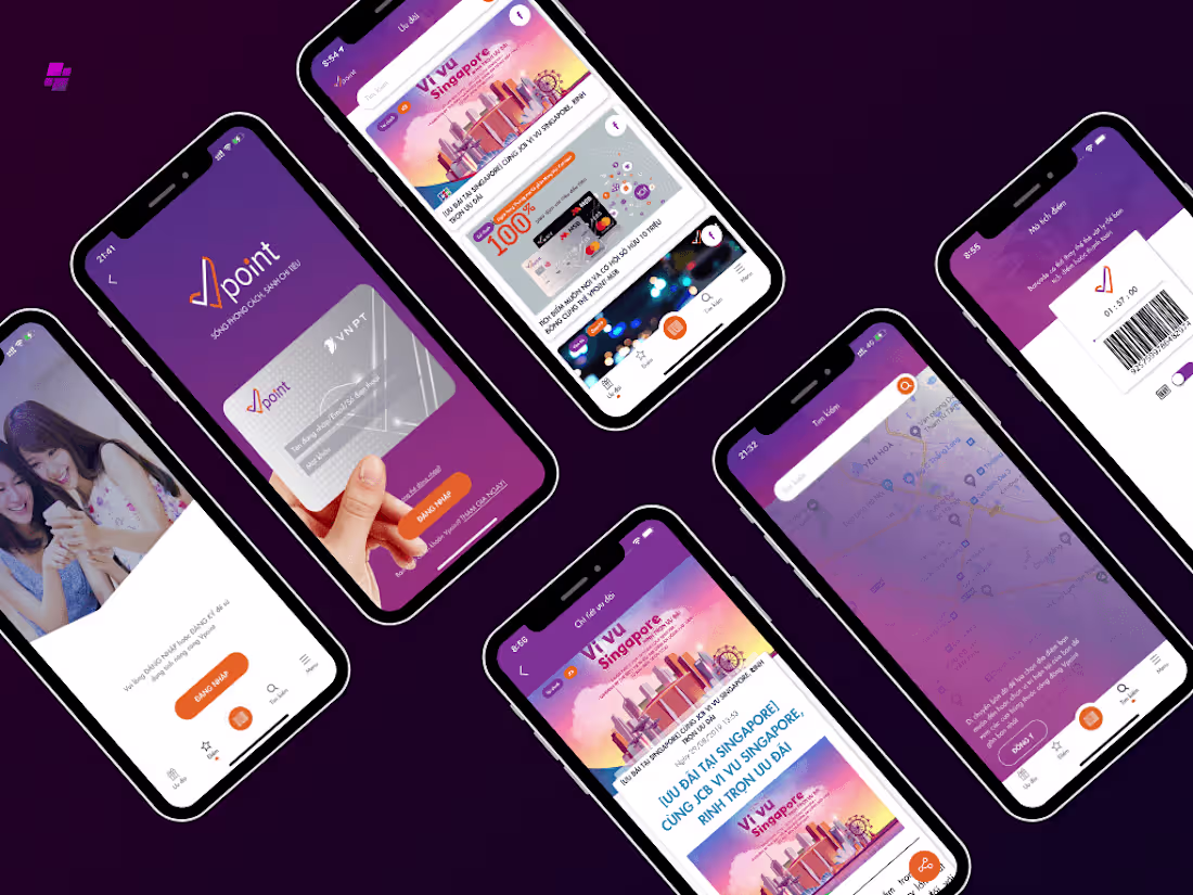 Cover image for Vpoint | iOS App | Get Deals From All Favorite Brands in One