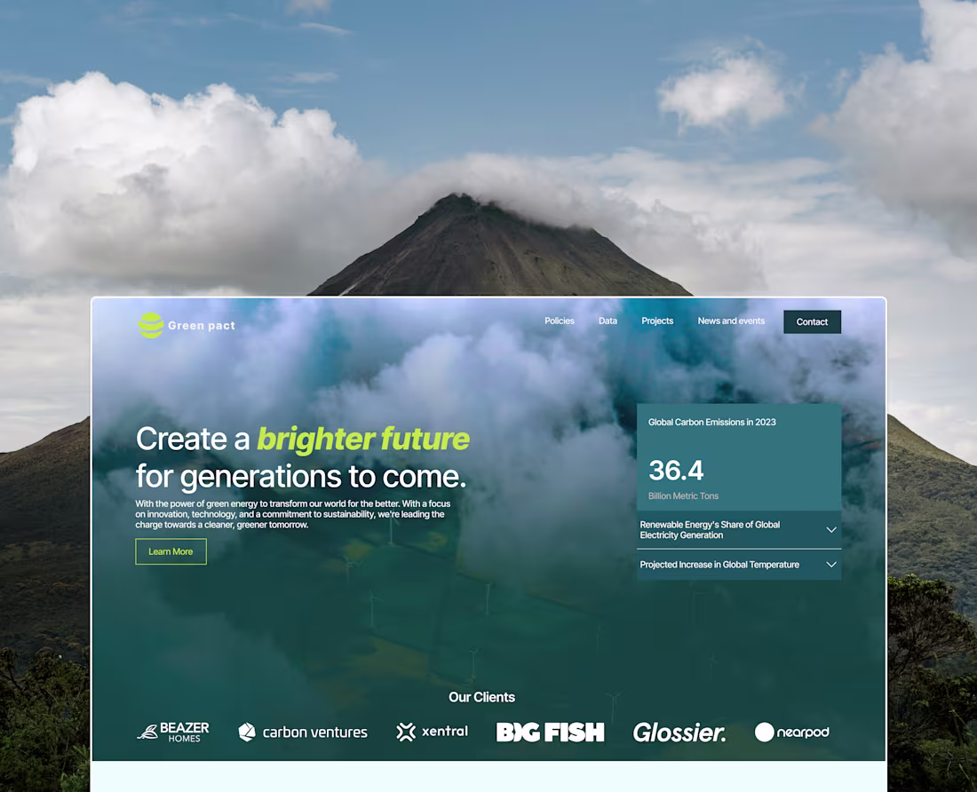 Cover image for Green Impact Website 