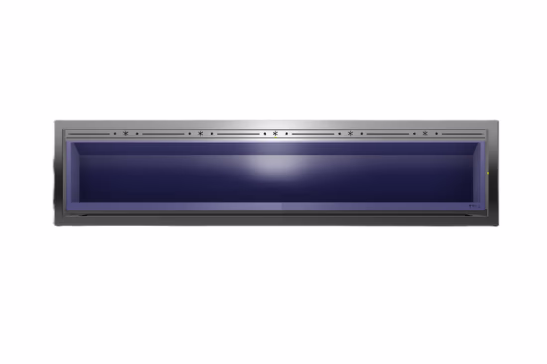 Cover image for Custom designed gas fireplace