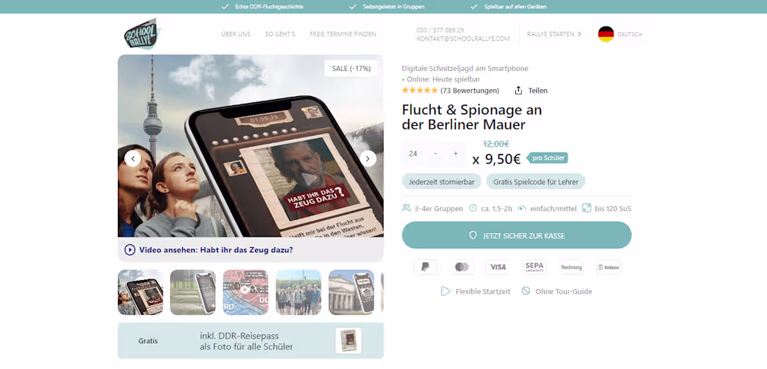 Cover image for Webflow Website | Schoolrallye