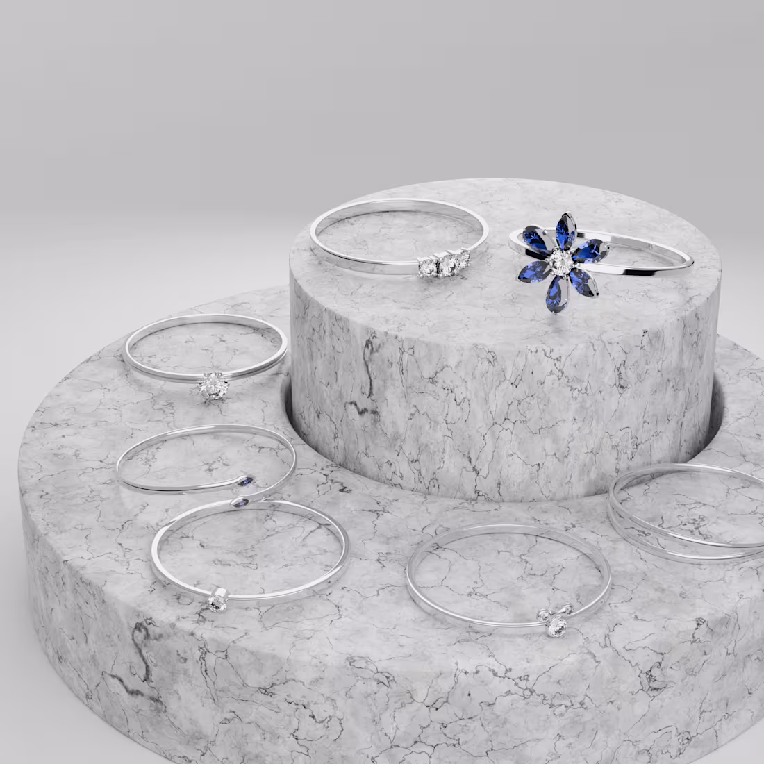 Cover image for Product Visualization of a Ring Collection