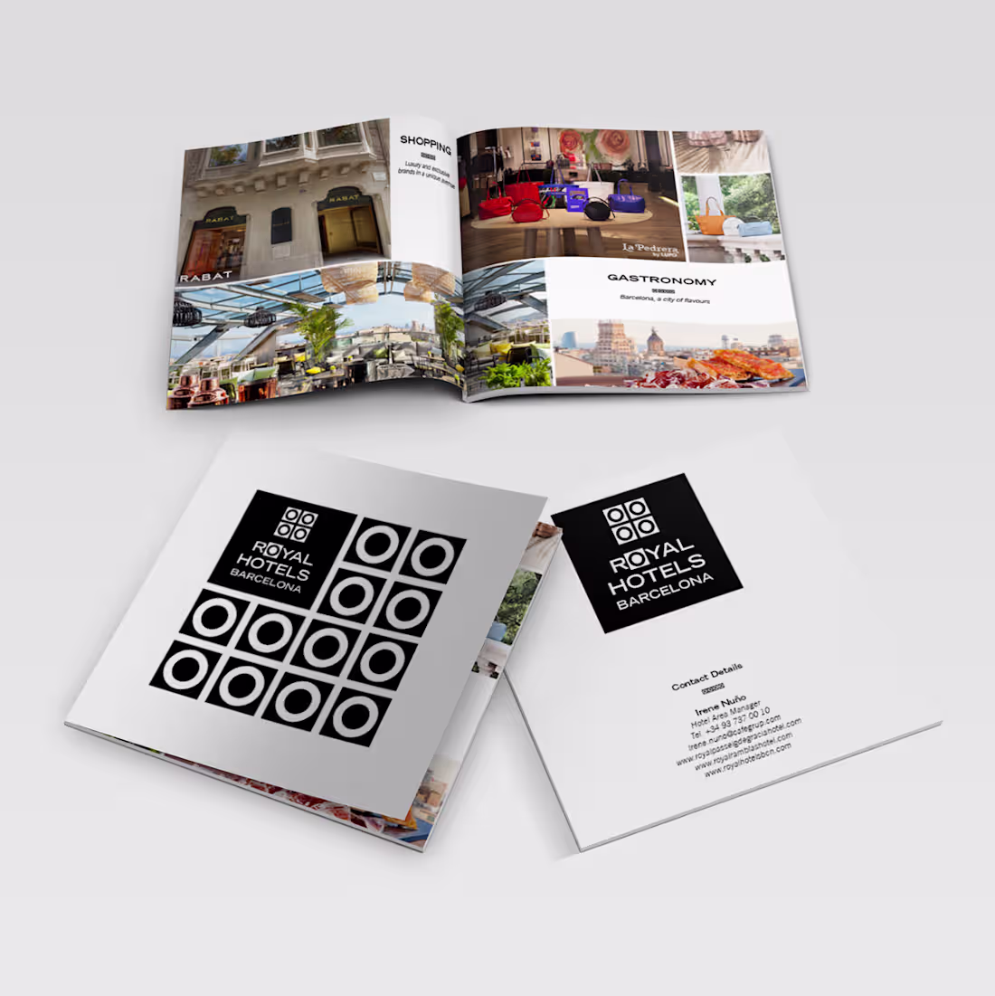 Cover image for Royal Hotels BCN Brochure :: Behance