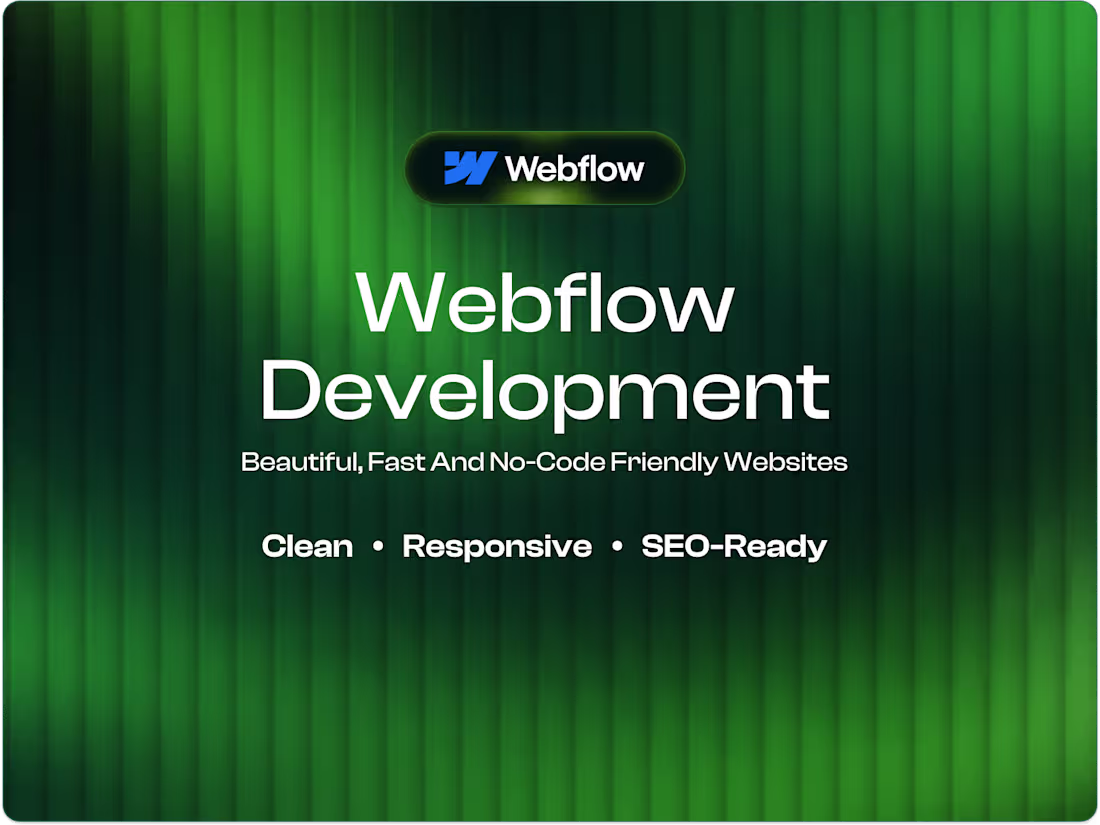 Cover image for Webflow Development