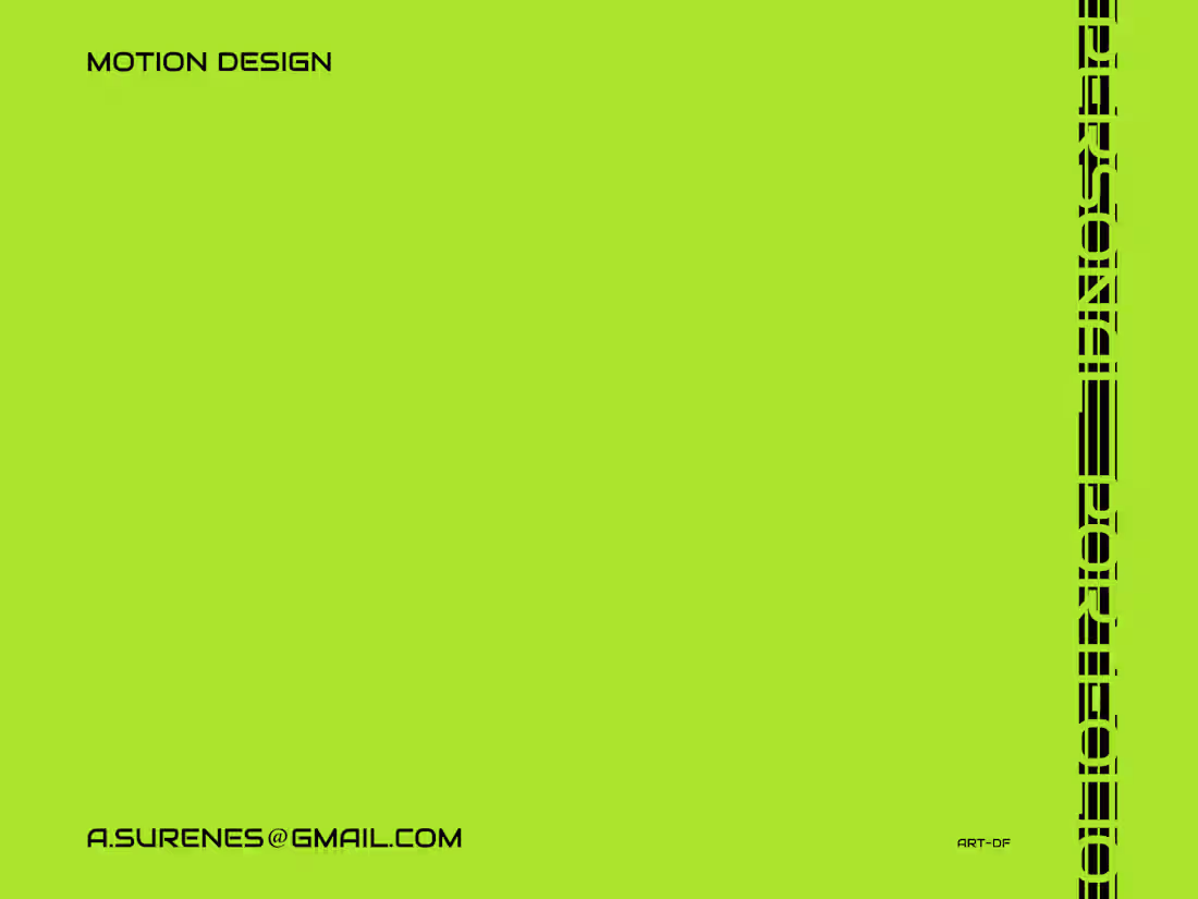 Cover image for Motion Design & 3D Visualization