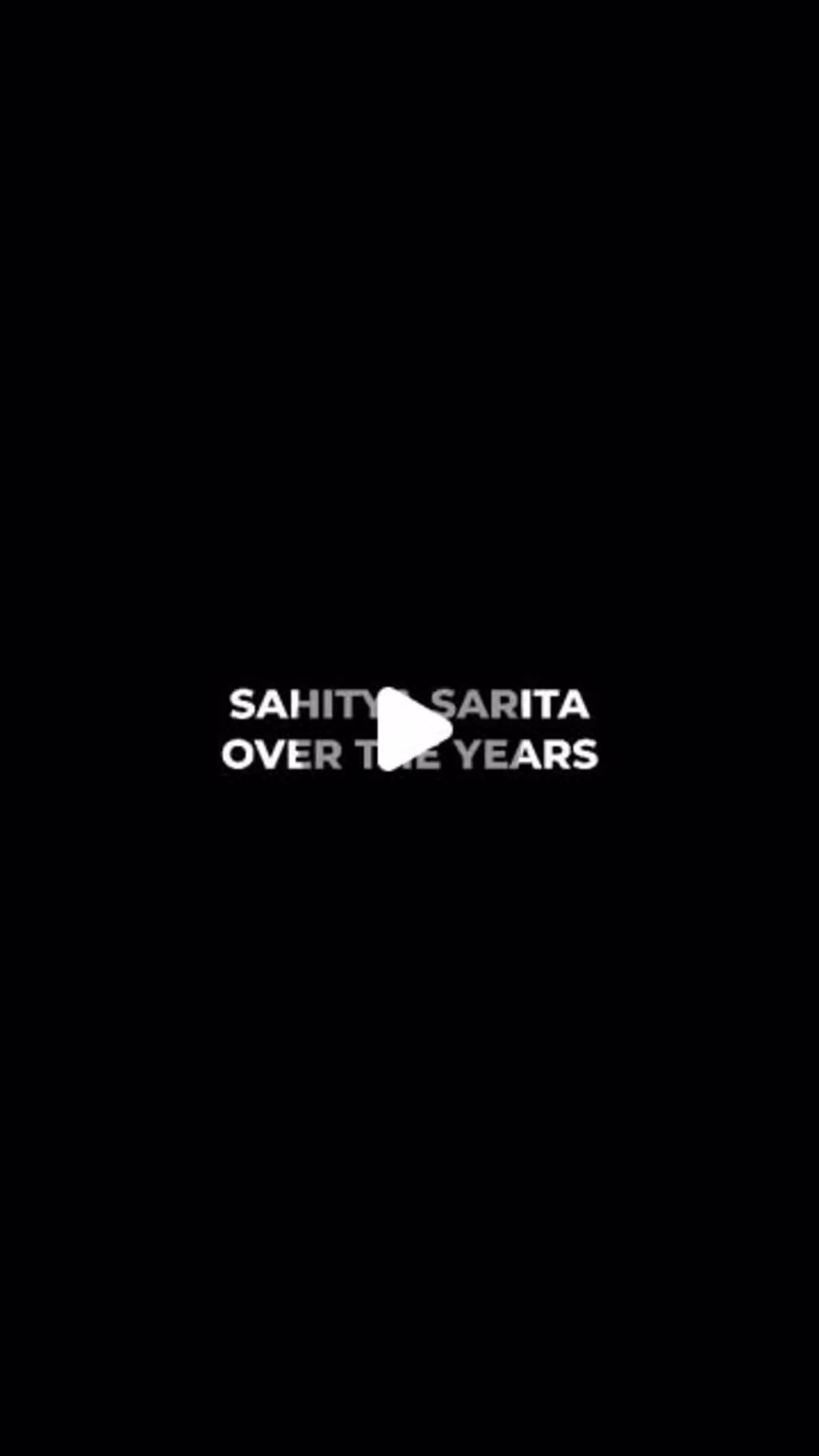 Cover image for Sahitya Sarita: Over the Years - Video Trailer