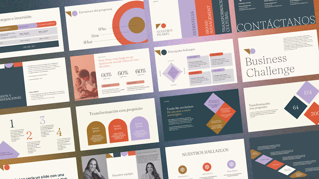 Cover image for Presentation Template Redesign for TRES CONSULTING GROUP