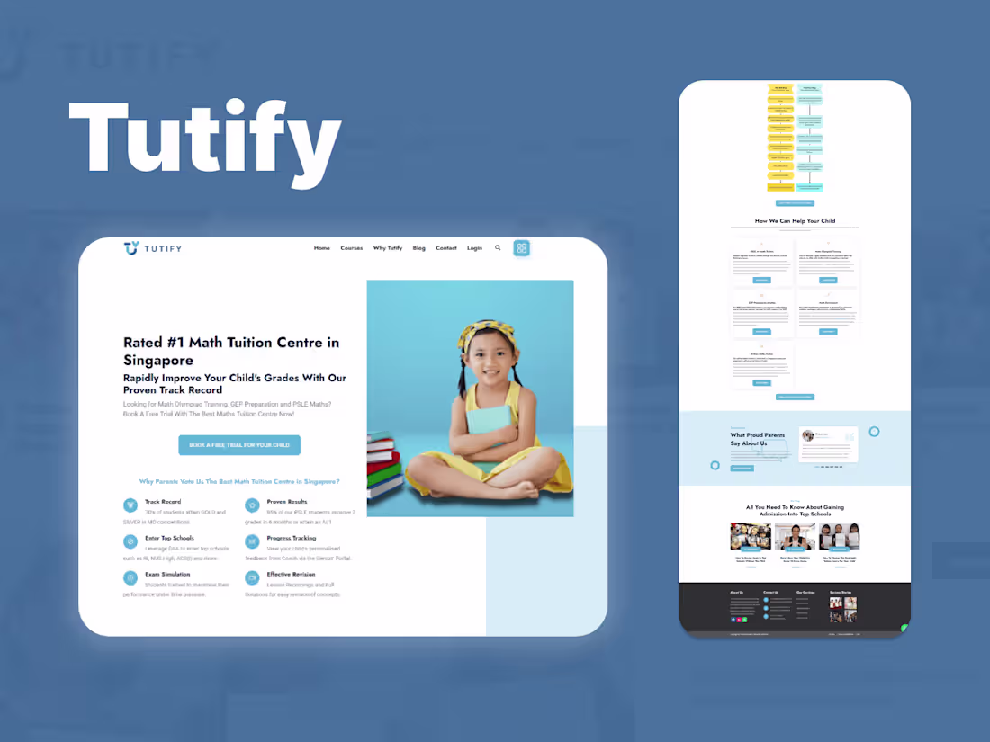 Cover image for Tutify Web App Development (MERN Stack)