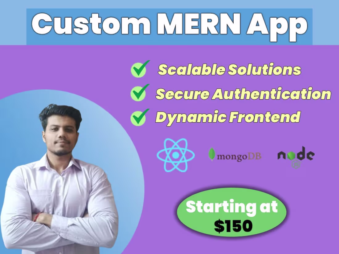 Cover image for I will Develop MERN Full Stack Website