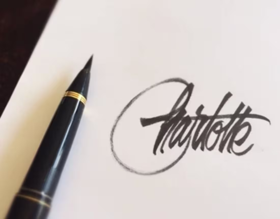 Cover image for Brush Pen Lettering Videos of 2013