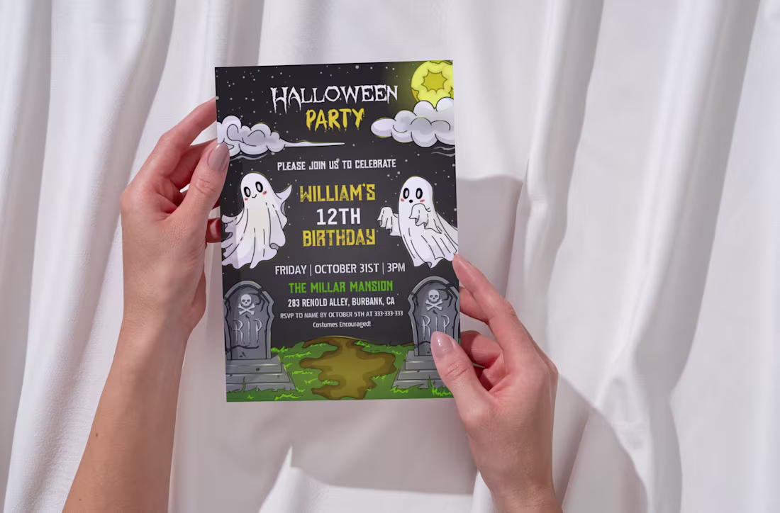 Cover image for Cute & Magical Halloween Cartoon Wonders