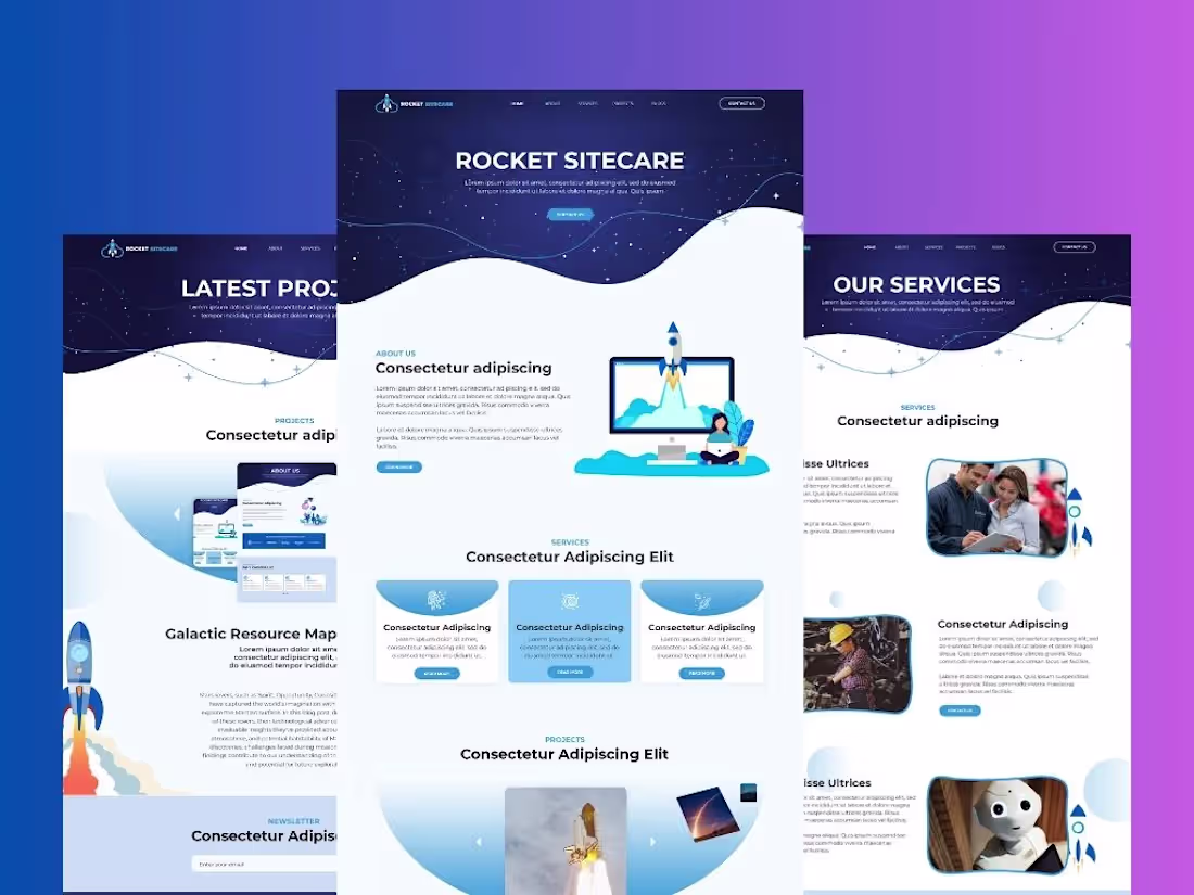 Cover image for This website started as a “what if I made something space-th...